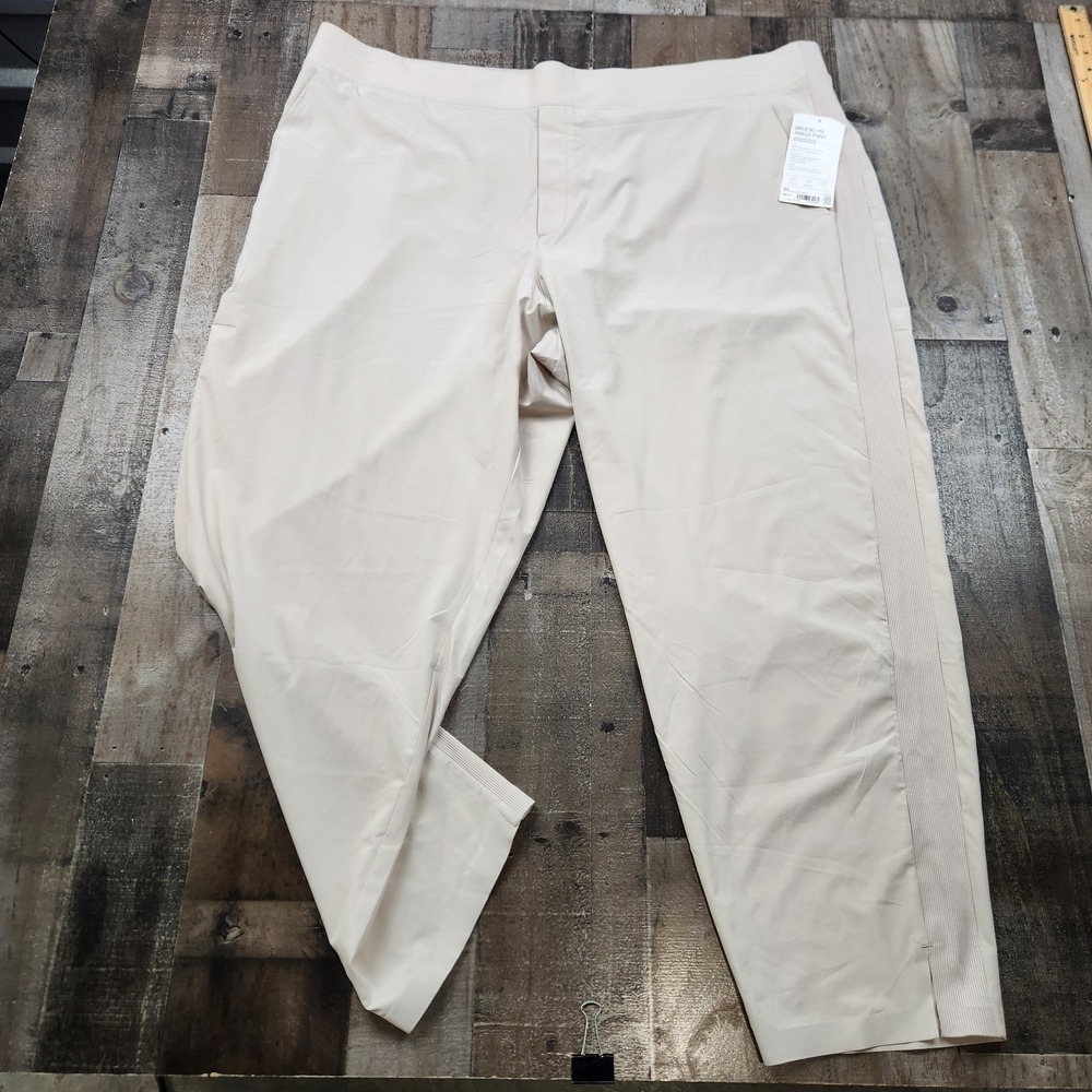 Athleta The Brooklyn Pant Womens Size 24 (28" inseam) Athletic Stretch Waist NWT